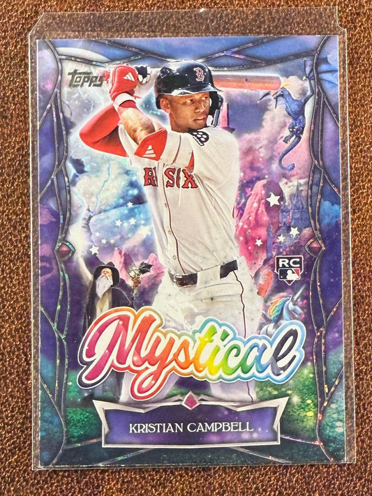 Kristian Campbell - 2025 Topps Update - Rookie Mystical - Red Sox
