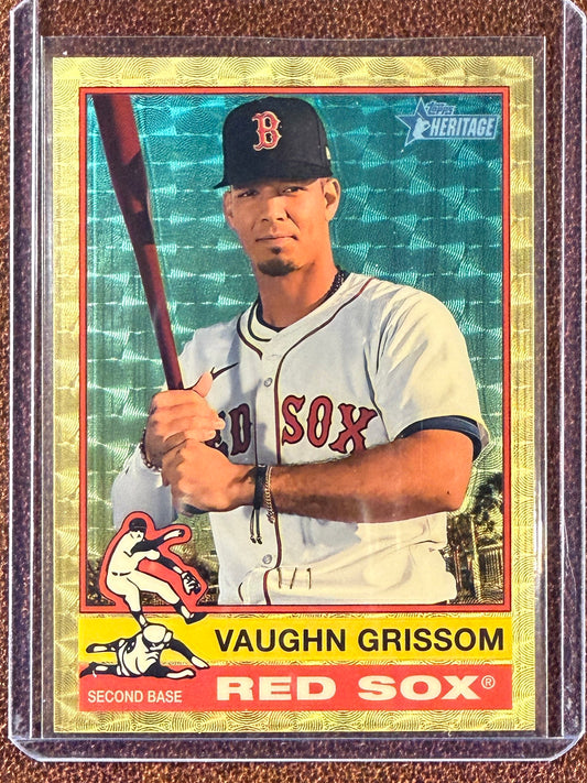 Vaughn Grissom - 2025 Topps Heritage - 1/1 SUPERFRACTOR - Red Sox