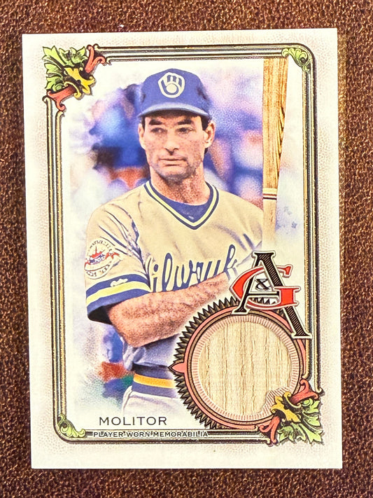 Paul Molitor - 2023 Allen & Ginter - RELIC - Brewers