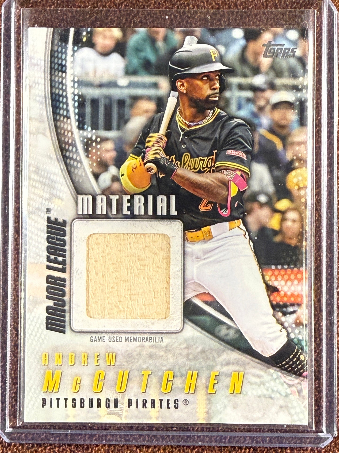 Andrew McCutchen - 2025 Topps Update - Major League Material RELIC - Pirates