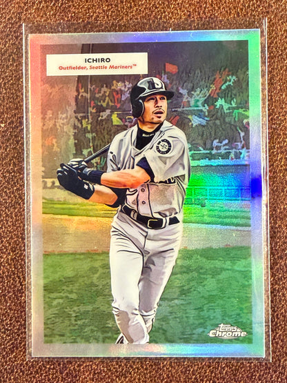 Ichiro/Ken Griffey Jr - 2025 Topps Chrome Platinum - Double Headers - Mariners