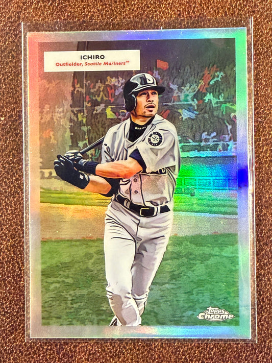 Ichiro/Ken Griffey Jr - 2025 Topps Chrome Platinum - Double Headers - Mariners