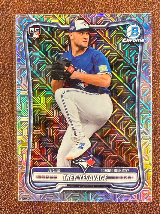 Trey Yesavage - 2026 Bowman - Rookie MOJO - Blue Jays