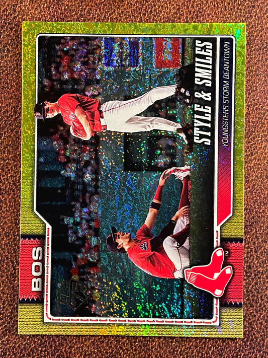 Roman Anthony / Marcelo Mayer - 2026 Topps Series 1 - YELLOW Holo Foil /399 - Red Sox