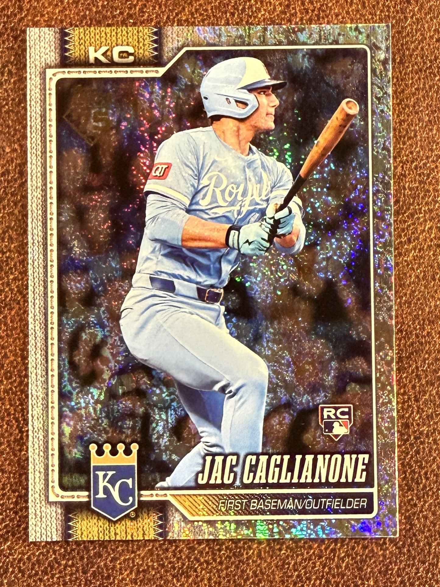 Jac Caglianone - 2026 Topps Series 1 - Rookie Holo Foil - Royals