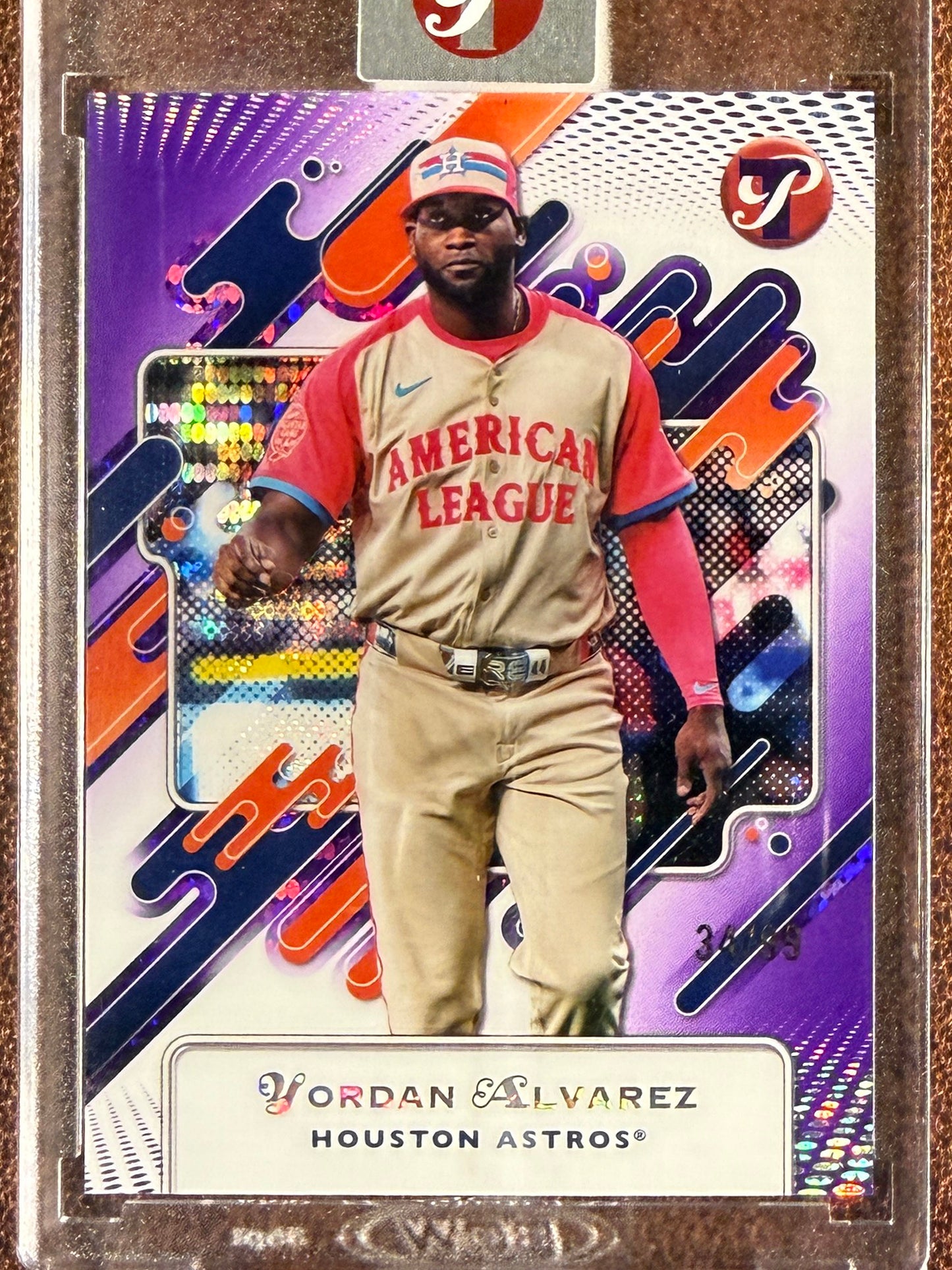 Yordan Alvarez - 2025 Topps Pristine - PURPLE /99 - Astros