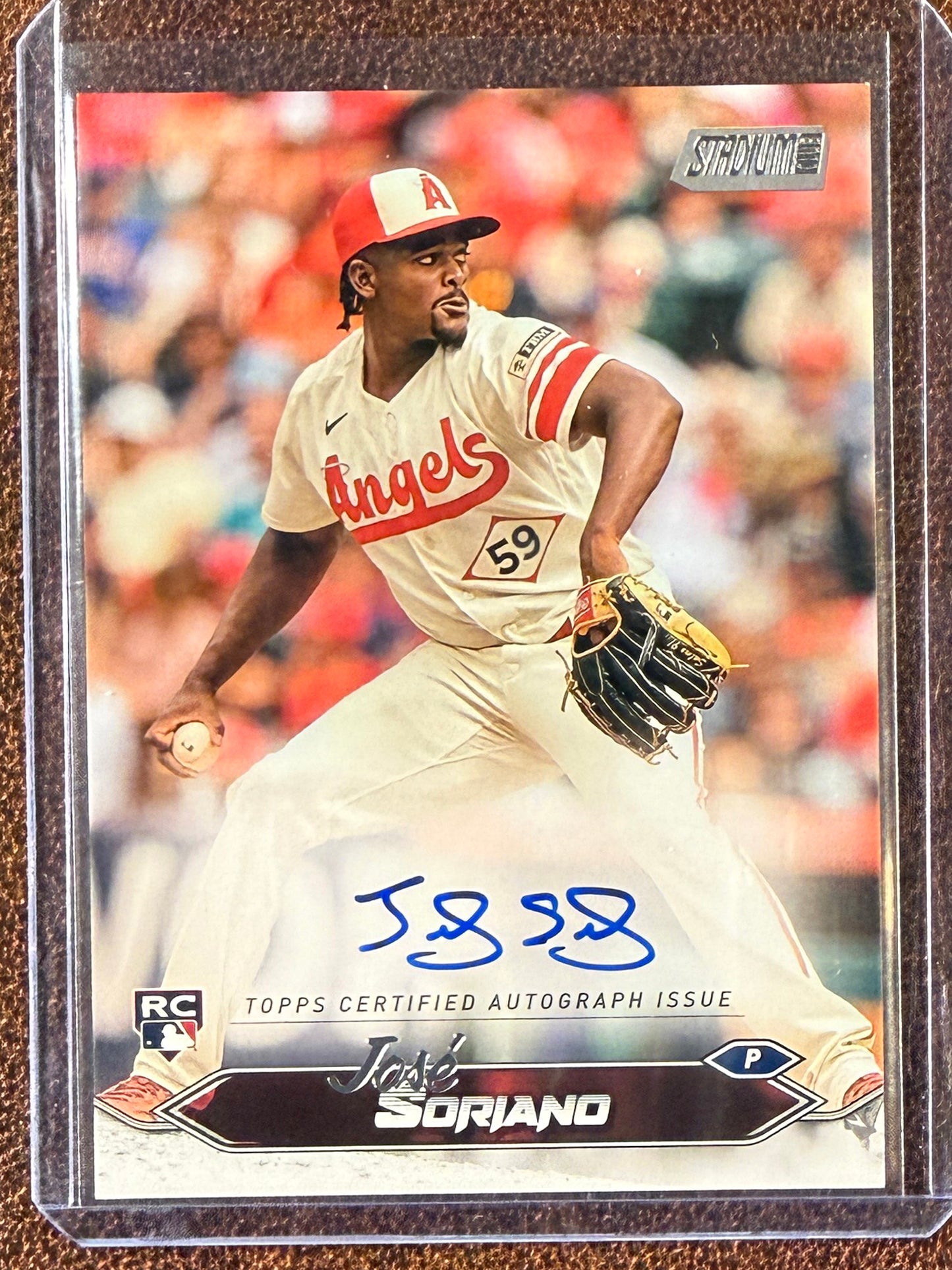 Jose Soriano - 2024 Topps Stadium Club - Rookie AUTO - Angels