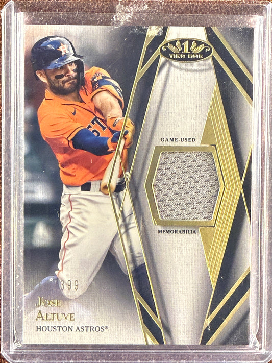 Jose Altuve - 2022 Topps Tier One - Game Used RELIC /399 - Astros