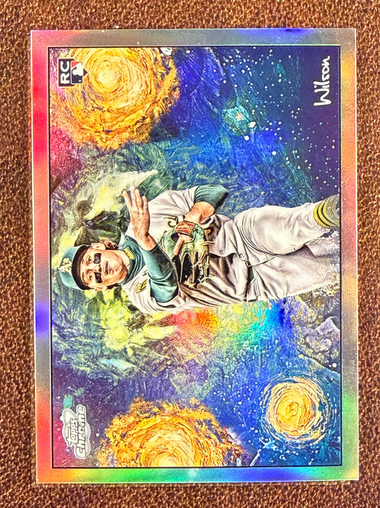 Jacob Wilson - 2025 Topps Chrome Cosmic - Rookie Stars in the Night  - Athletics