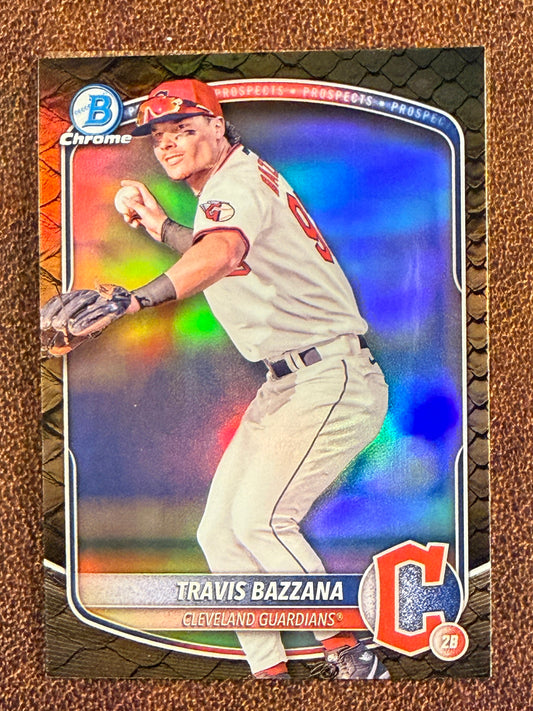 Travis Bazzana - 2025 Bowman Chrome - Reptilian - Guardians