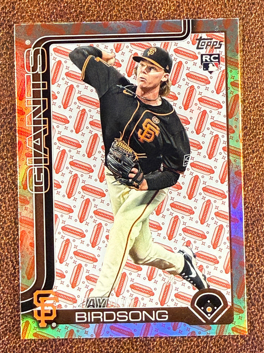 Hayden Birdsong - 2025 Topps Series 2 - Rookie Hot Dog Foil - Orioles