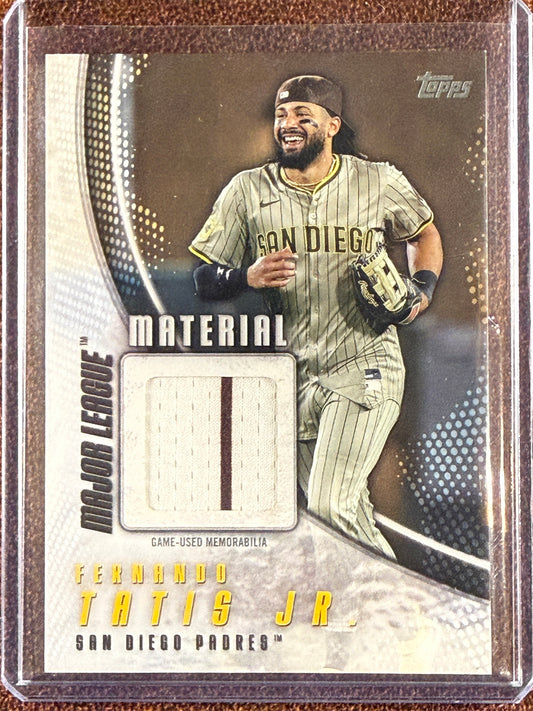Fernando Tatis Jr. - 2025 Topps Update - Major League Material RELIC - Padres