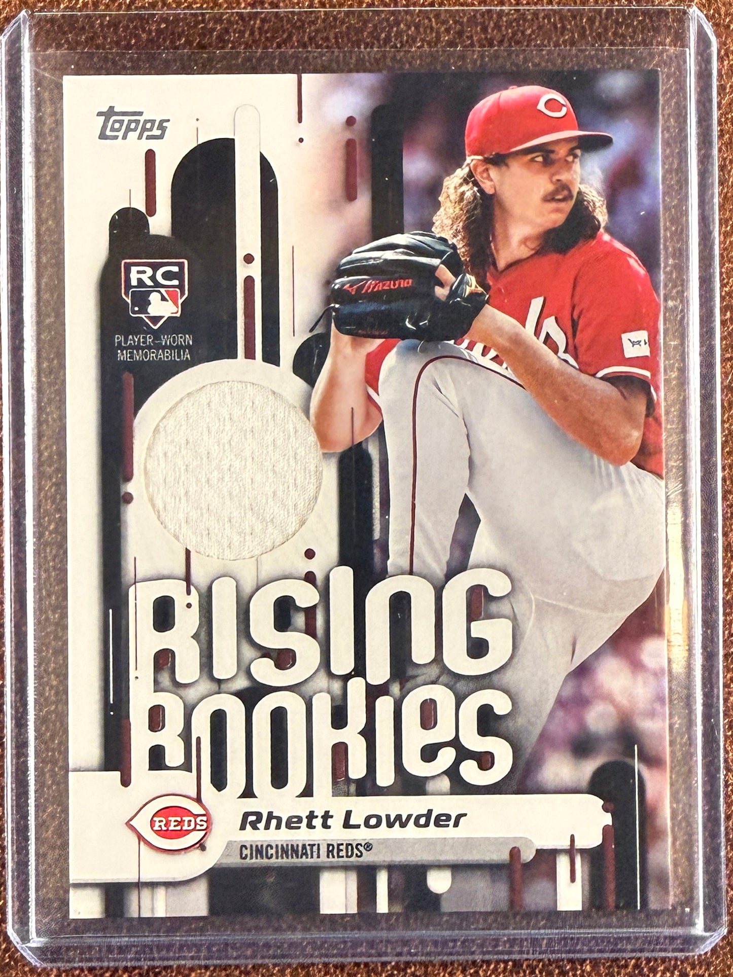 Rhett Lowder - 2025 Topps Update - Rising Rookies RELIC - Reds