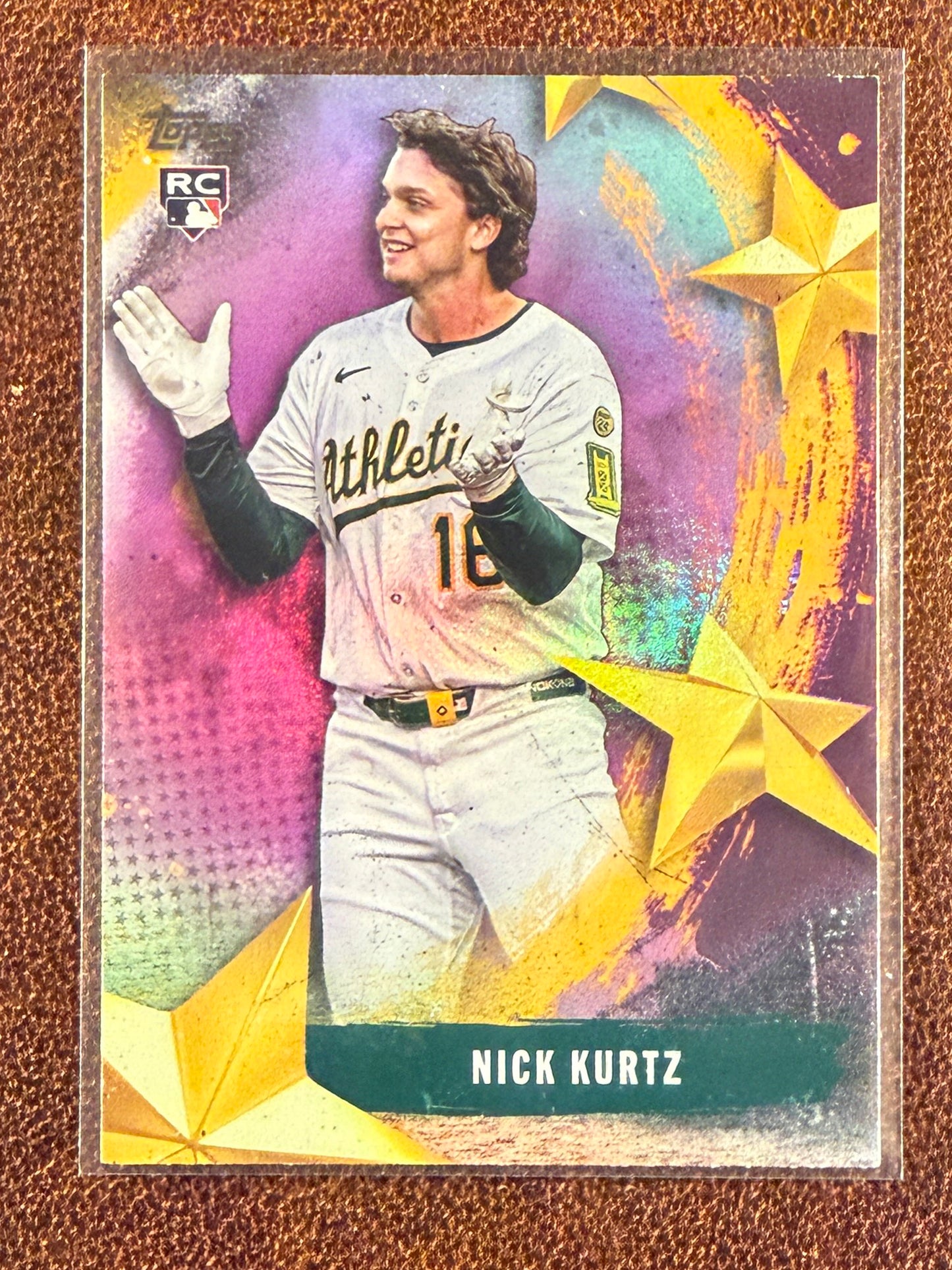 Nick Kurtz - 2025 Topps Update - Rookie PINK Stars of MLB - Athletics
