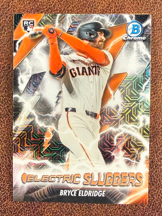 Bryce Eldridge - 2026 Bowman - Rookie Electric Sluggers MOJO - Giants