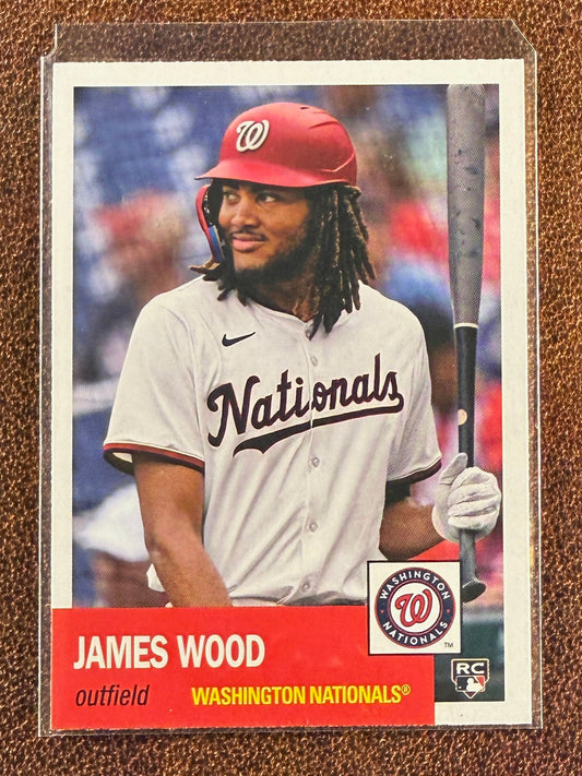 James Wood - 2025 Topps Heritage - 25th Anniversary - Nationals