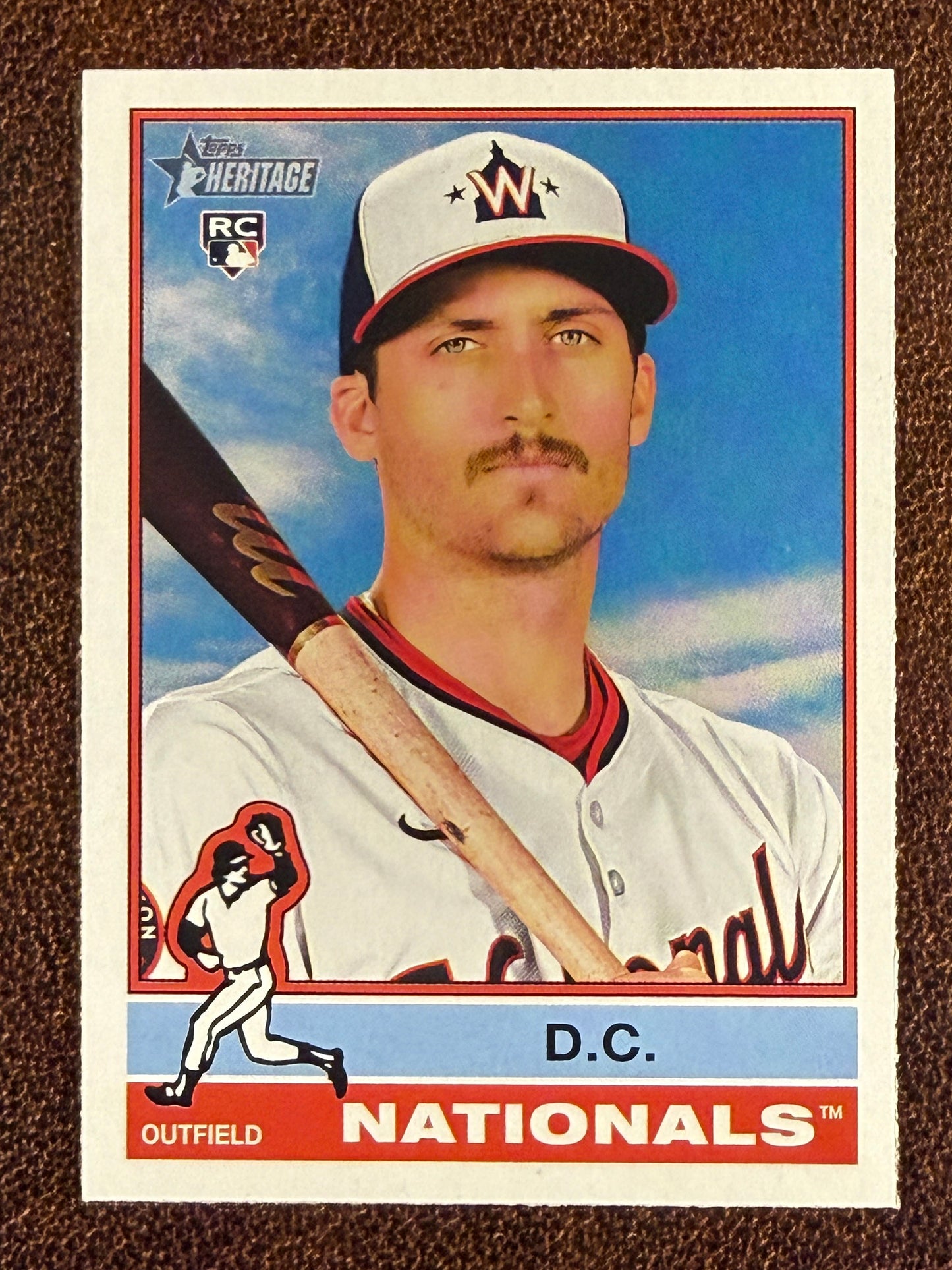 Dylan Crews - 2025 Topps Heritage - Nickname Variation - Nationals