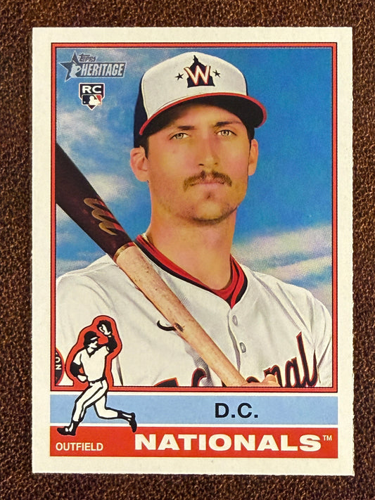 Dylan Crews - 2025 Topps Heritage - Nickname Variation - Nationals