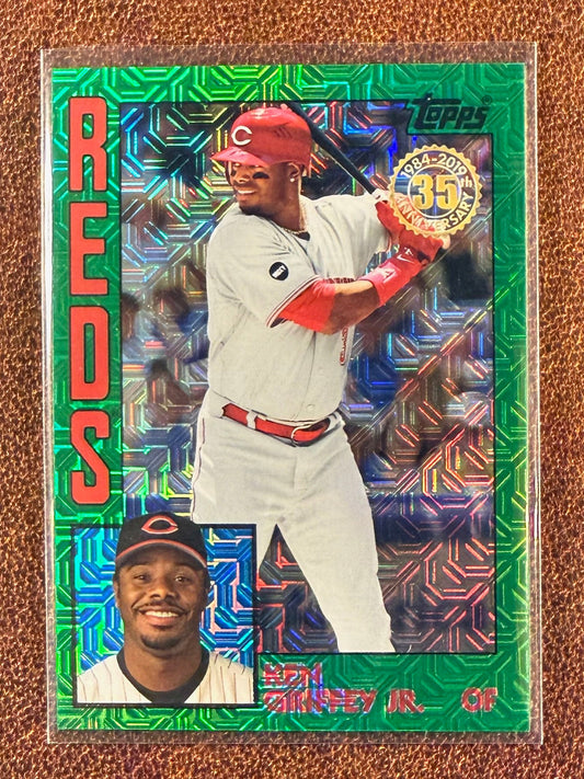 Ken Griffey Jr. - 2019 Topps Update - Mojo Green /99 - Reds