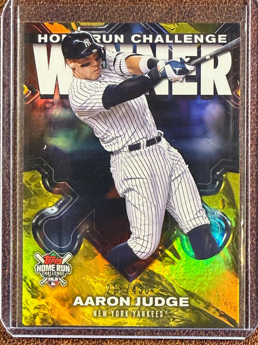 Aaron Judge - 2024 Topps - Home Run Challenge Winner /430 - Yankees