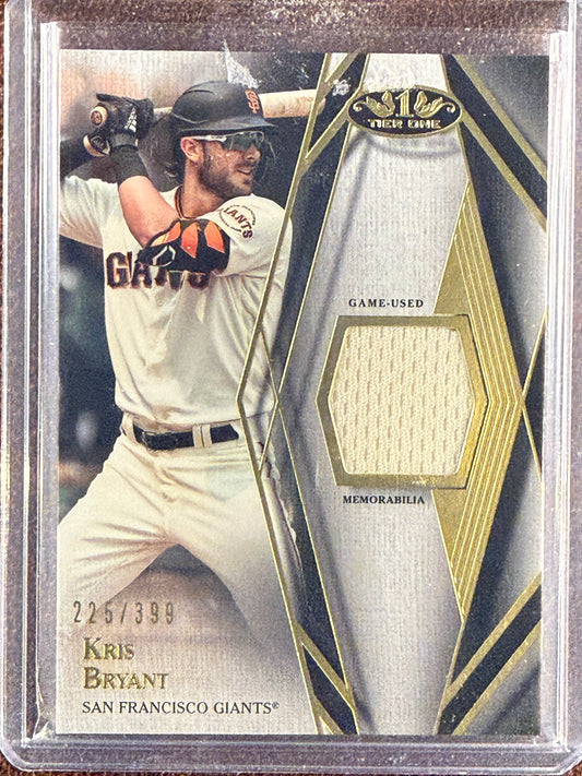 Kris Bryant - 2022 Topps Tier One - Game Used RELIC /399 - Giants