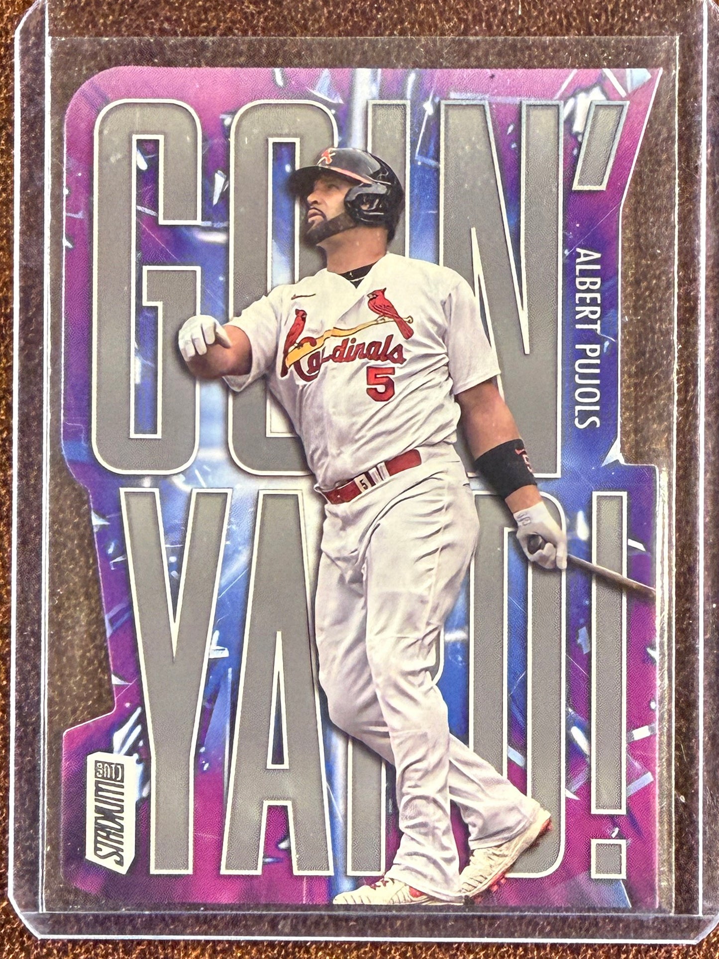 Albert Pujols - 2023 Topps Stadium Club - Going Yard - Cardinals