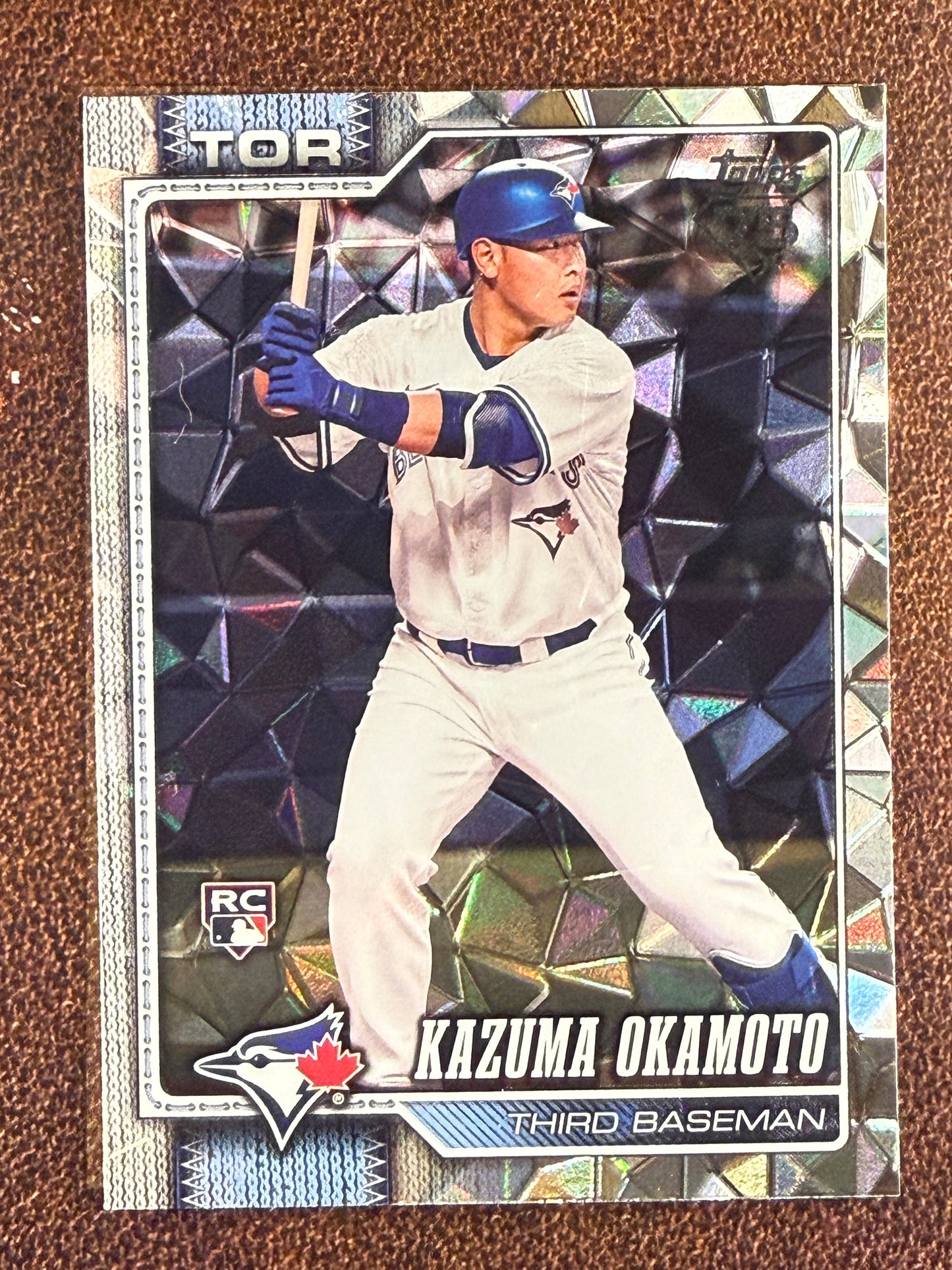 Kazuma Okamoto - 2026 Topps Series 2 - Rookie Diamante - Blue Jays