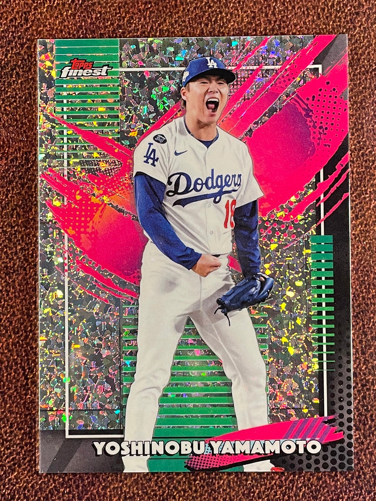 Yoshinobu Yamamoto - 2026 Topps Finest - RARE - Dodgers