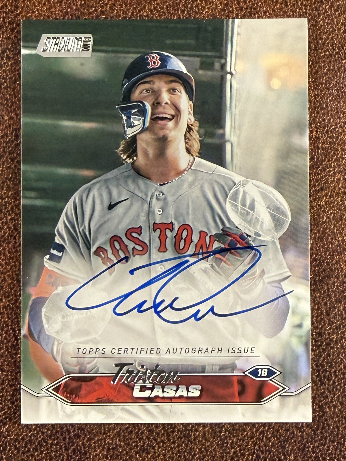 Triston Casas - 2024 Topps Stadium Club - AUTO - Red Sox