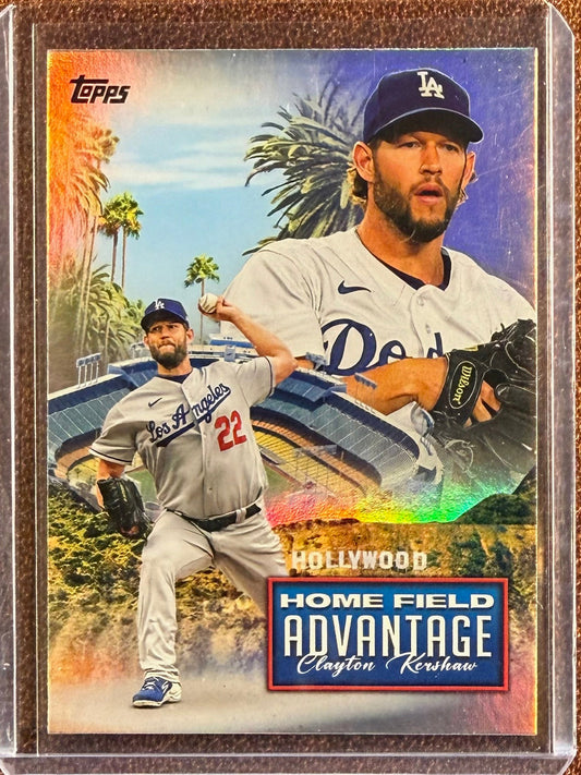 Clayton Kershaw - 2024 Topps - Home Field Advantage - Dodgers