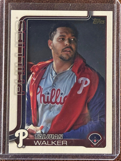 Taijuan Walker - 2025 Topps Series 2 - Golden Mirror SSP - Phillies