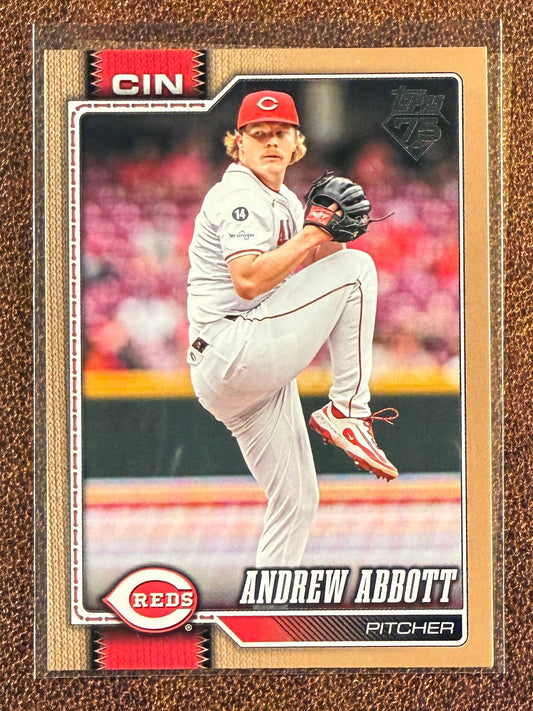 Andrew Abbott - 2026 Topps Series 1 - GOLD /2026 - Reds