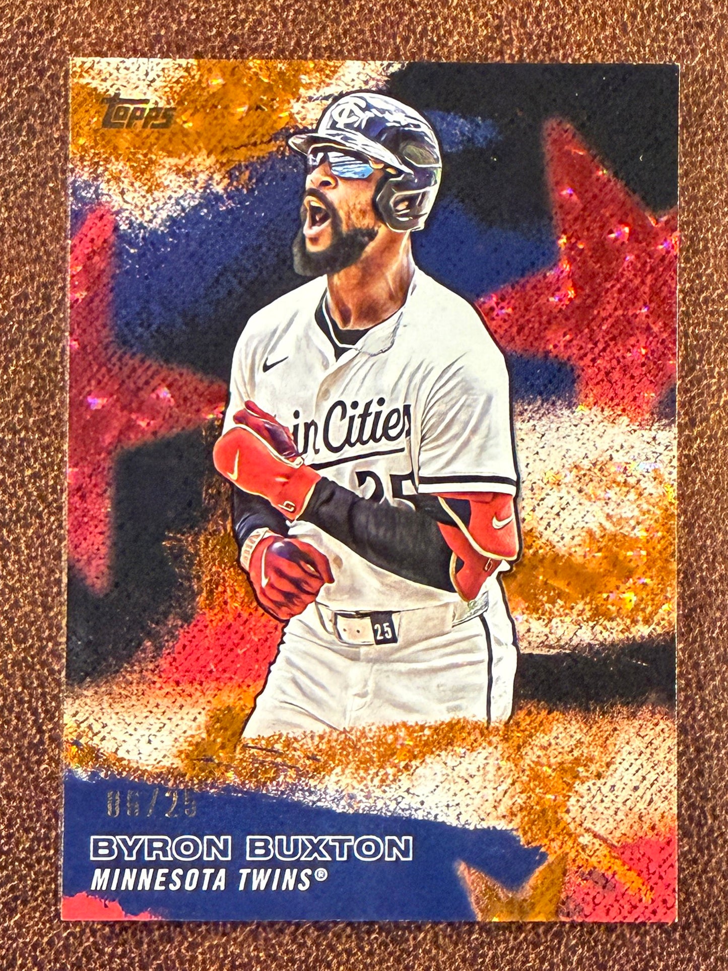Byron Buxton - 2026 Topps Series 1 - ORANGE Stars of MLB /25 - Twins