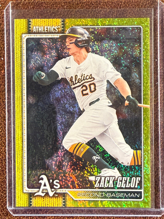 Zack Gelof - 2026 Topps Series 2 - Yellow Holo Foil /399 - Athletics