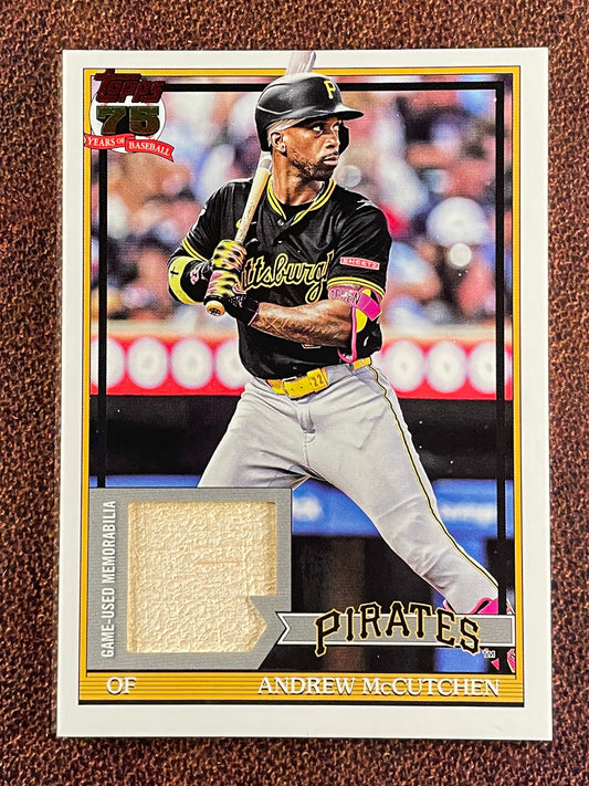 Andrew McCutchen - 2026 Topps Series 1 - 1991 RELIC - Pirates