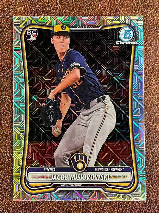 Jacob Misiorowski - 2026 Bowman - Rookie MOJO (#35) - Brewers