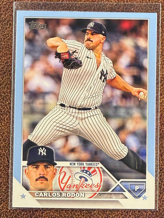 Carlos Rodon - 2025 Topps Update - Father's Day Parallel /50 - Yankees