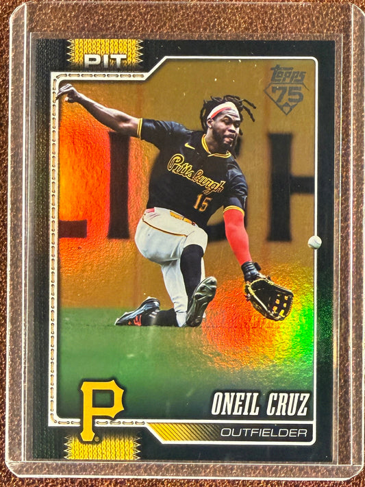 Oneil Cruz - 2026 Topps Series 1 - BLACK /10 - Pirates