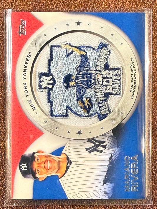 Mariano Rivera - 2014 Topps - All Times Saves Leader Commemorative Patch - Yankees