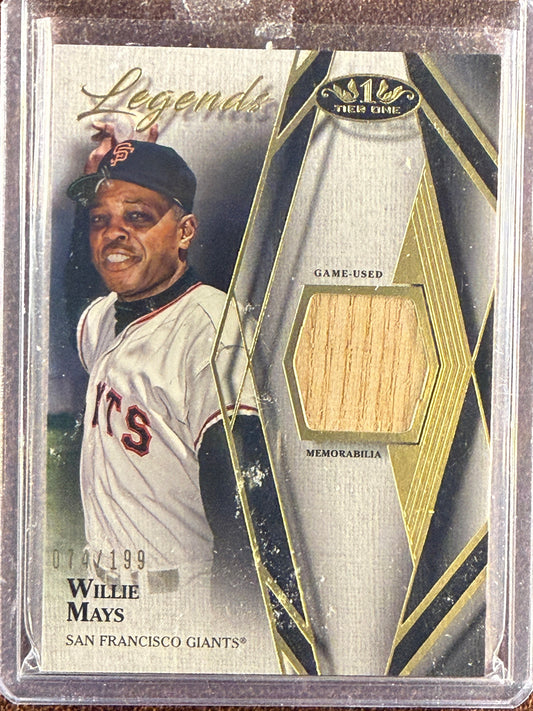 Willie May - 2022 Topps Tier One - Game Used RELIC /199 - Giants