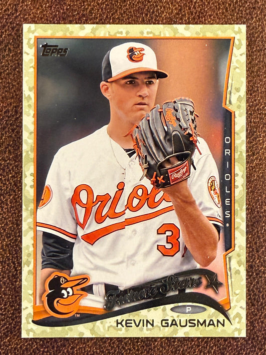 Kevin Gausman - 2014 Topps - CAMO Future Stars /99 - Orioles