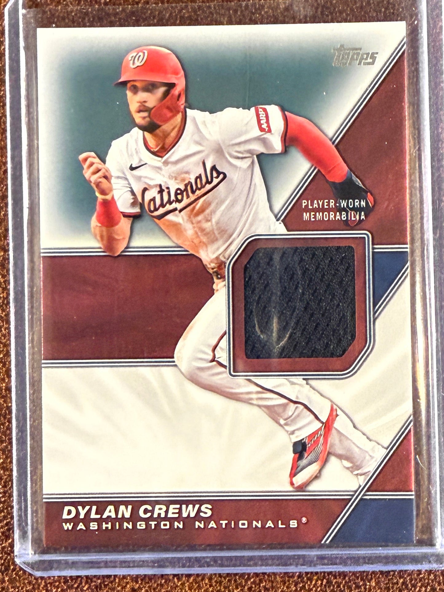 Dylan Crews - 2026 Topps Series 1 - Major League Material RELIC - Nationals