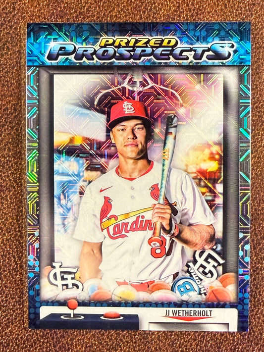 JJ Wetherholt - 2025 Bowman - Prized Prospect MOJO - Cardinals