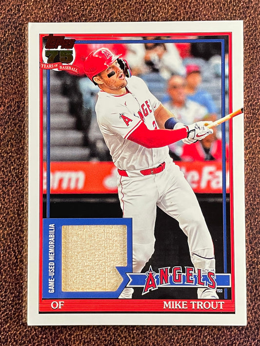 Mike Trout - 2026 Topps Series 1 - 1991 RELIC - Angels