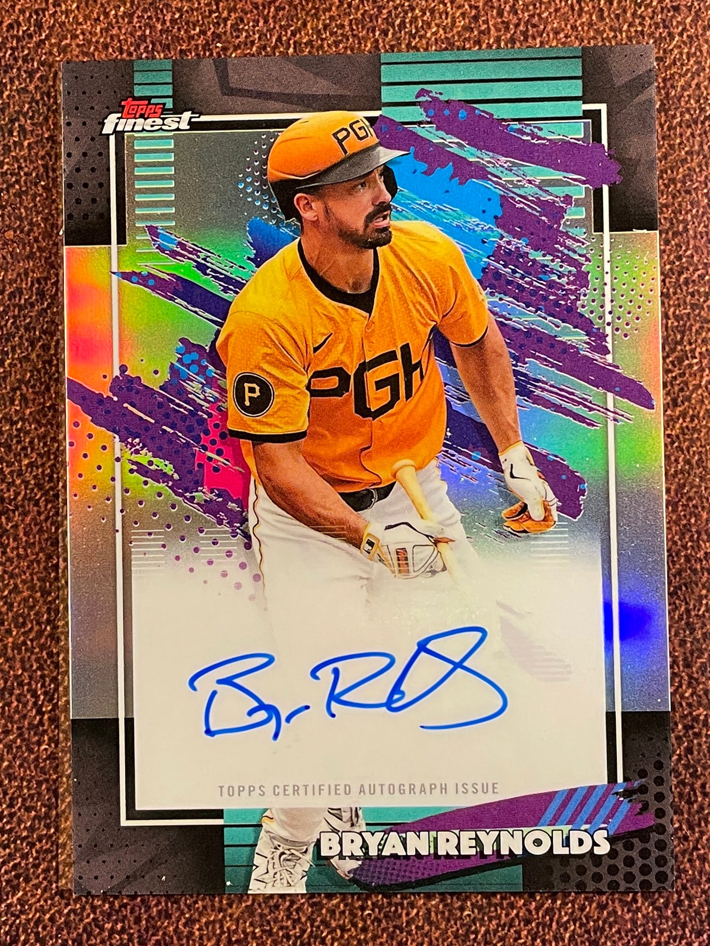 Bryan Reynolds - 2026 Topps Finest - AUTO - Pirates