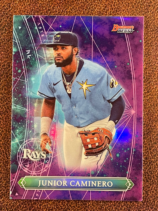 Junior Caminero - 2023 Bowman's Best - Astral Projections - Rays