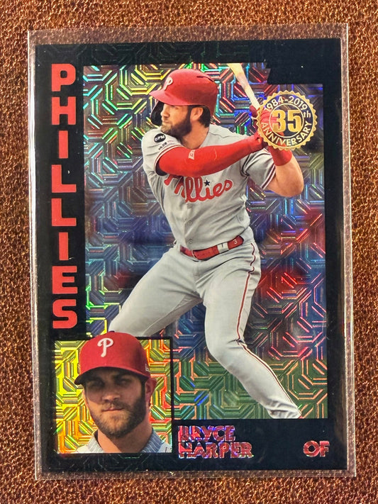Bryce Harper - 2019 Topps Update - Mojo Black /199 - Phillies