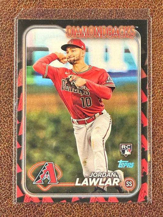 Jordan Lawlar - 2024 Topps Series 2 - Rookie Team Border - Diamondbacks