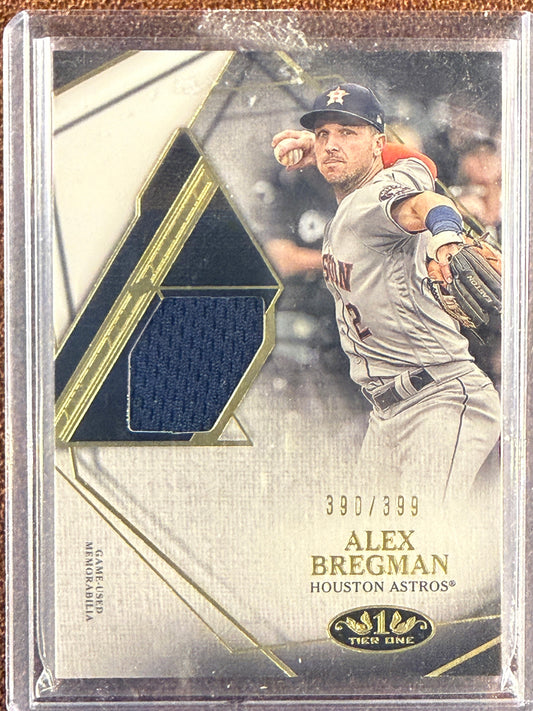 Alex Bregman - 2022 Topps Tier One - Game Used RELIC /399 - Astros