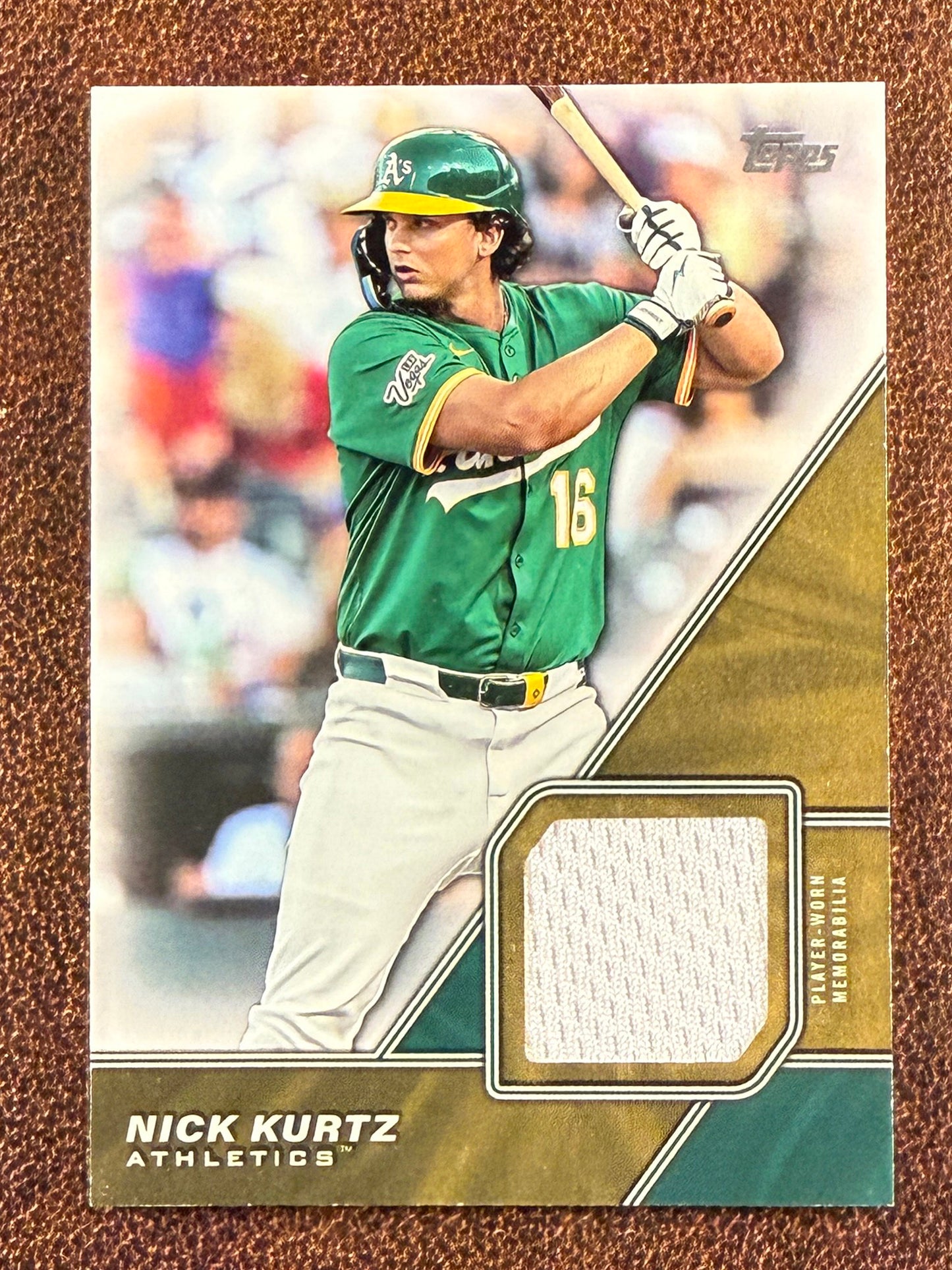 Nick Kurtz - 2026 Topps Series 1 - Major League Material - Athletics